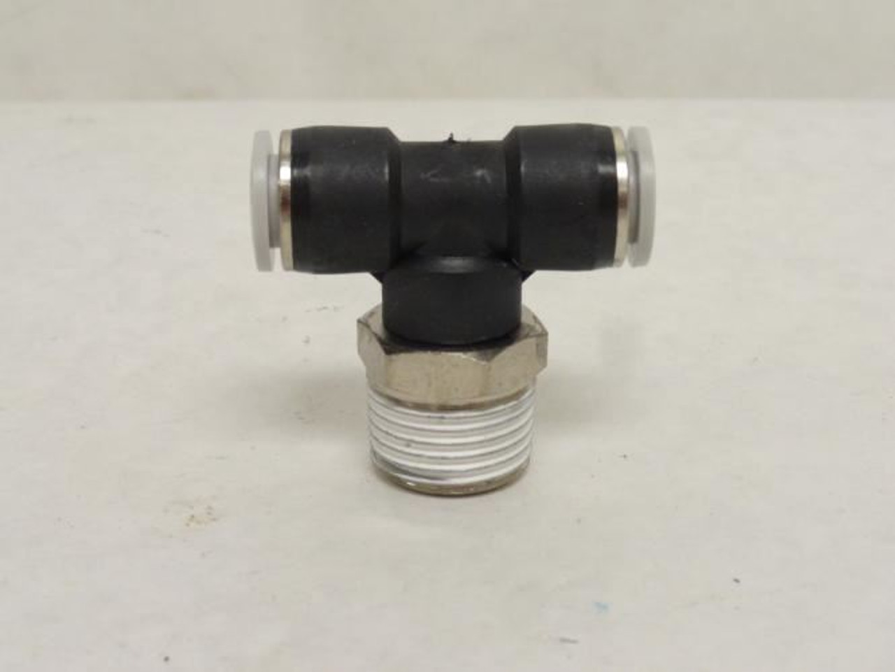 Festo QST-H-1/2-3/8-U-M; Lot-2 T-Fitting 533264; 3/8" PTC 1/2NPT