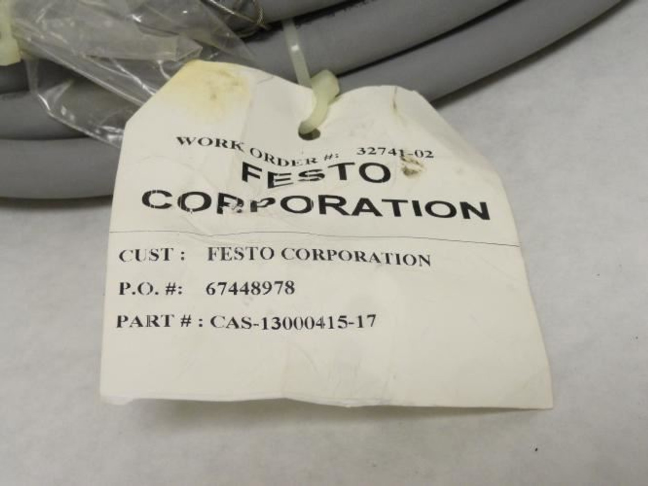 Festo CAS-13000415-17; Connector Cable; 5m Long; 17-Pin Female