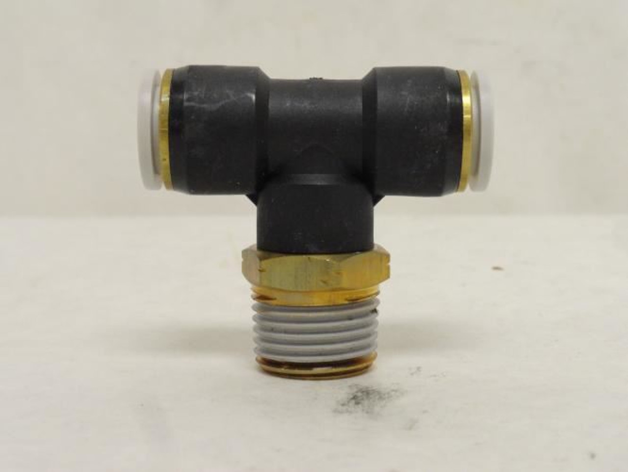 Festo QBT-1/2-1/2-U; Lot-2 T-Fitting 533322; 1/2" PTC x 1/2 NPT