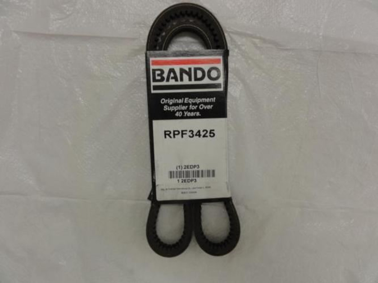 Bando 2EDP3; Auto V-Belt; Industry Number RPF3425 Bando 2EDP3; Auto V-Belt; Industry Number RPF3425