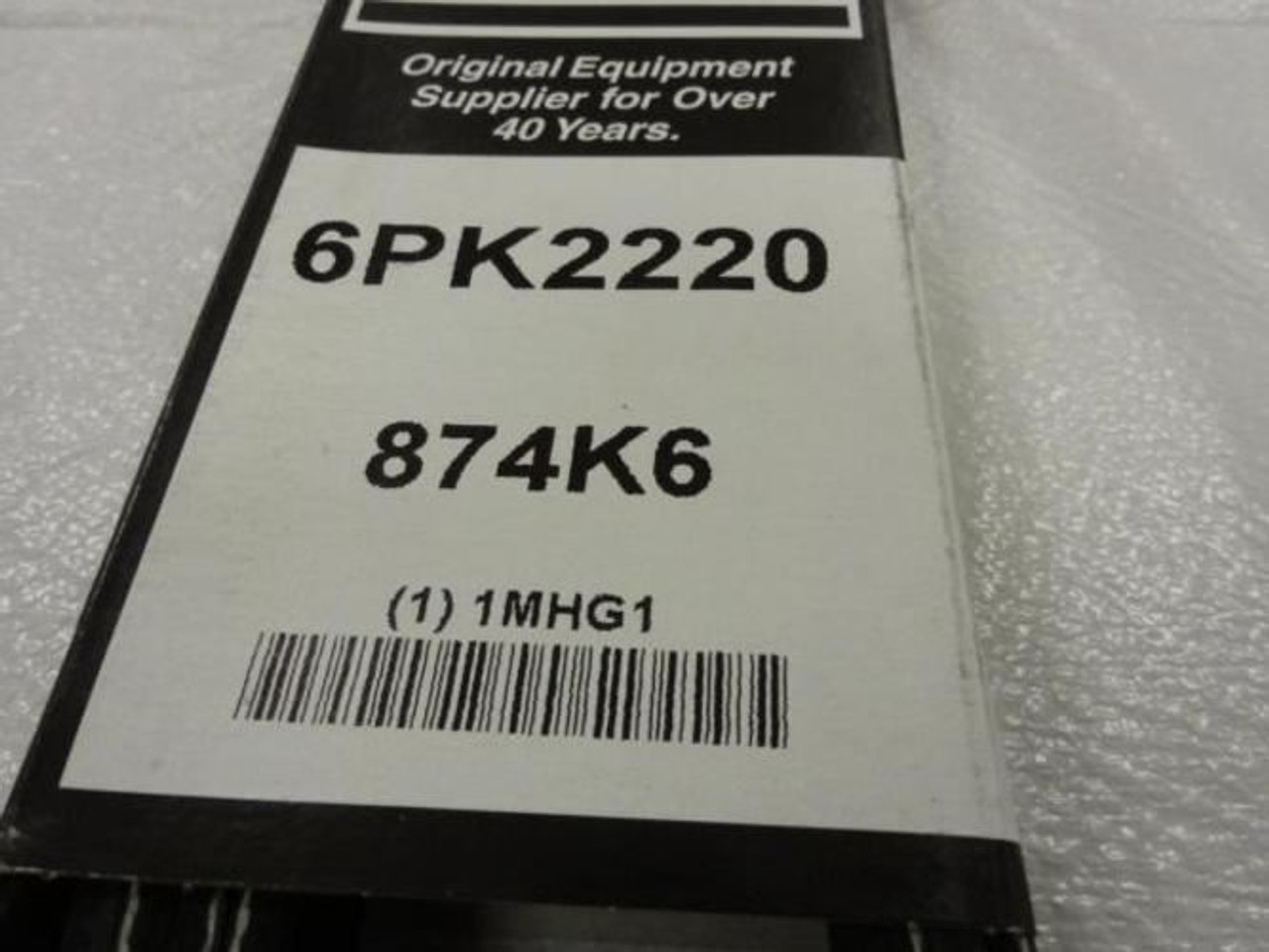 Bando 1MHG1; Serpentine Belt; 87.1"Long; Industry 874K6