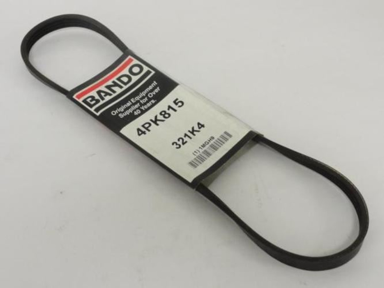 Bando 4PK815; Serpentine Belt 320K4; 4-ribs 32.0"L; 1MGH9 Bando 4PK815; Serpentine Belt 320K4; 4-ribs 32.0"L; 1MGH9