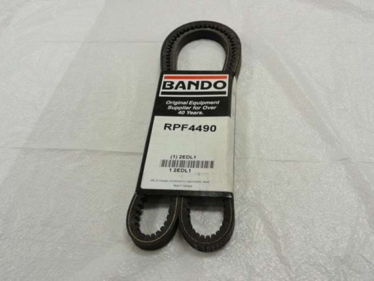 Bando 2EDL1; Auto V-Belt; 49" Long; RPF4490
