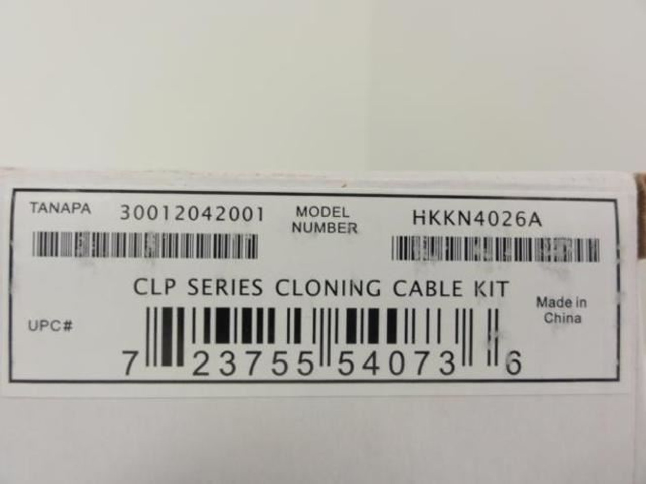 Motorola HKKN4026A; CLP Series Cloning Cable Kit Motorola HKKN4026A; CLP Series Cloning Cable Kit