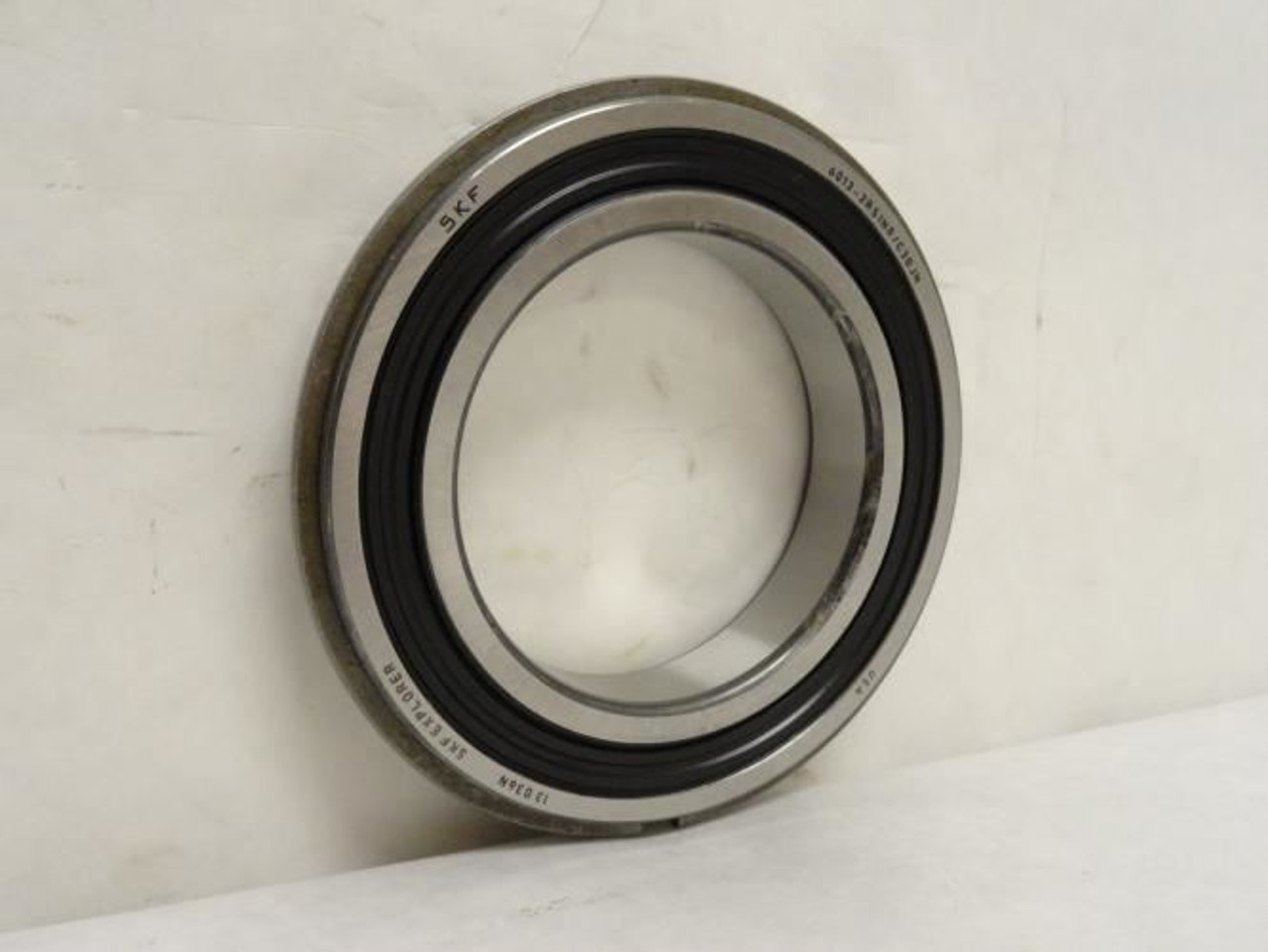 SKF 6013 2RSNRJEM; Ball Bearing; 65mm ID x 100mm OD x 18mm Wide