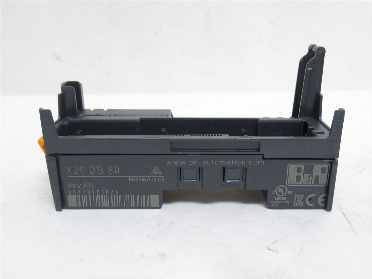 B&R X20BB80; X20 Bus Controller Base Supply Module 24VDC; 10A
