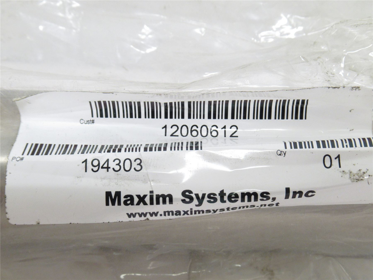 Maxim Systems 12060612; Air Cylinder; SS; 32mmID x 200mm Stk
