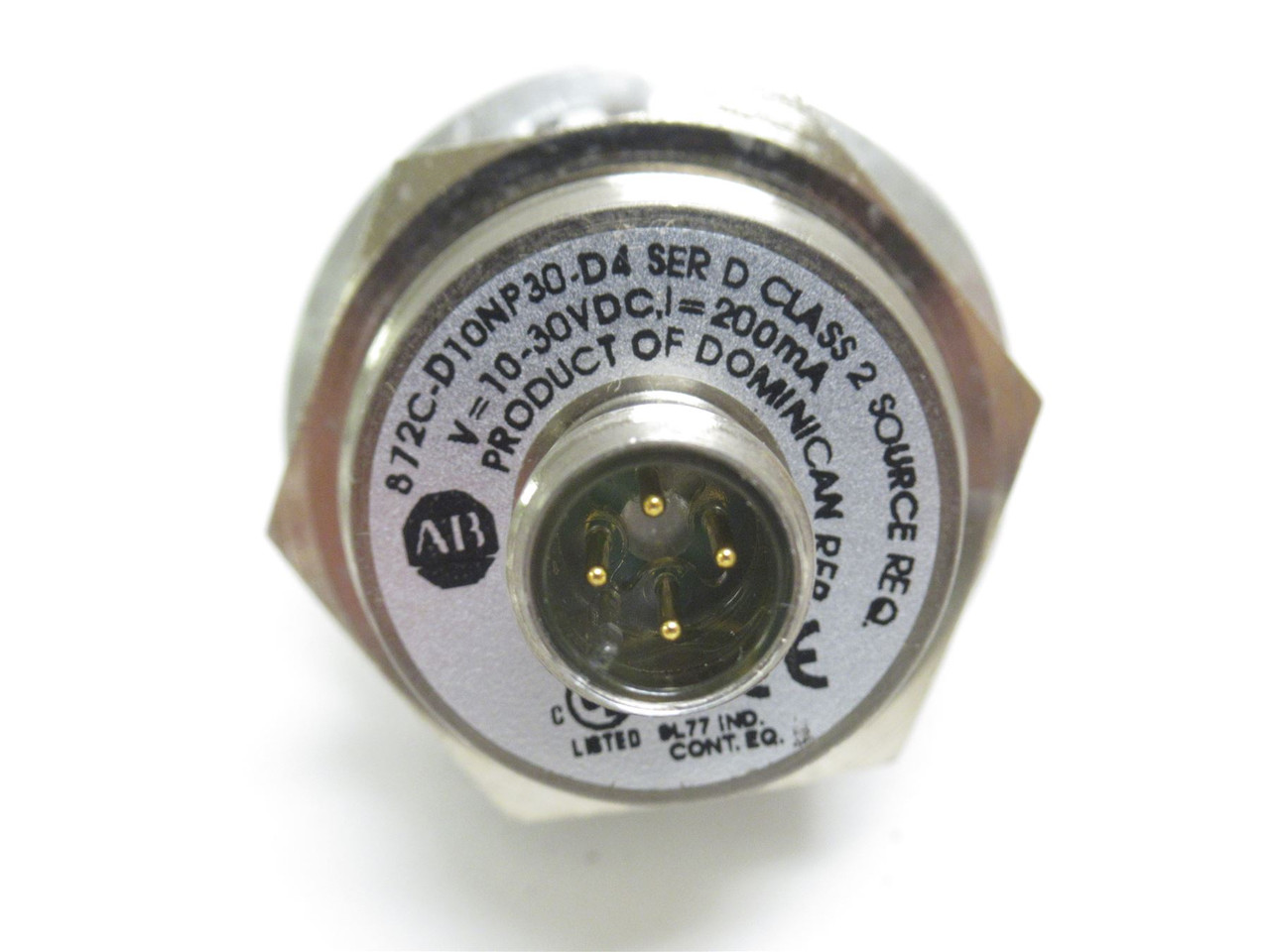Allen-Bradley 872C-D10NP30-D4; Prox Sensor 51606; 10-30VDC