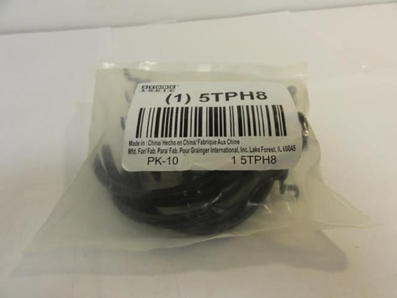 Store Logic 5TPH8; Curved Pegboard Hook; 3-3/32 In ID; PK10