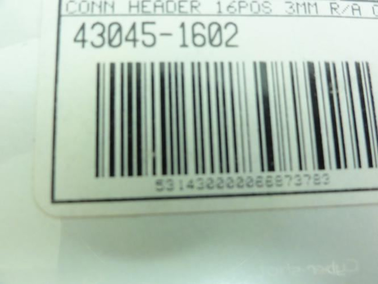 Molex 43045-1602; Lot-7 Connector Headers