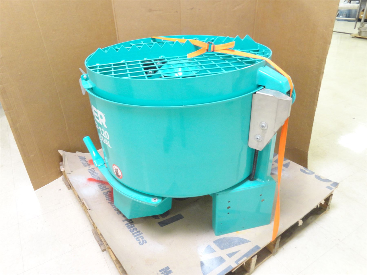 Imer 1107509; Step120-Dual; Three Phase Pan Mixer