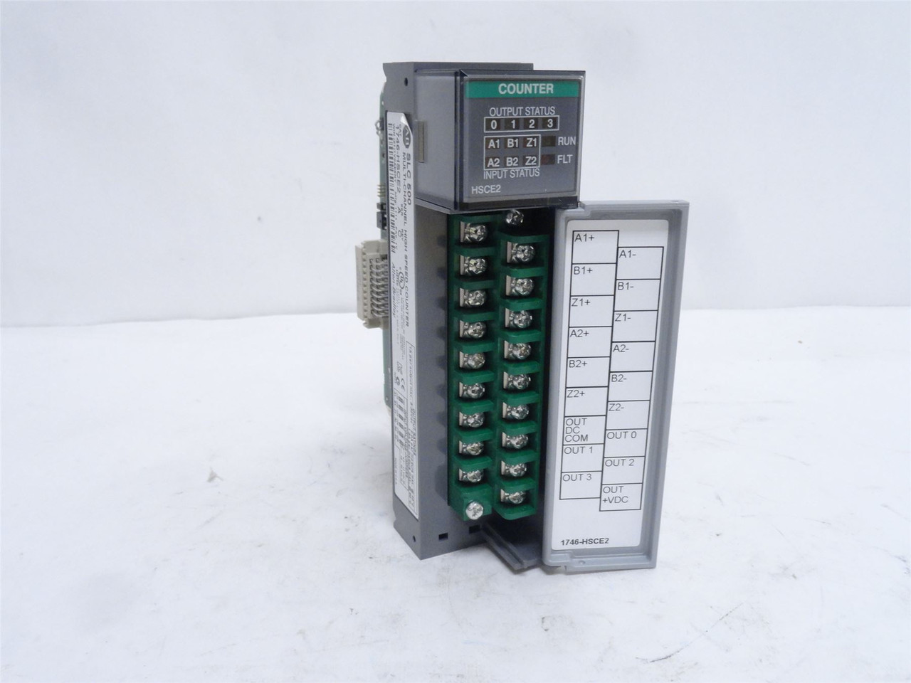 Allen-Bradley 1746-HSCE2; Counter Module; Bent Pins On Board