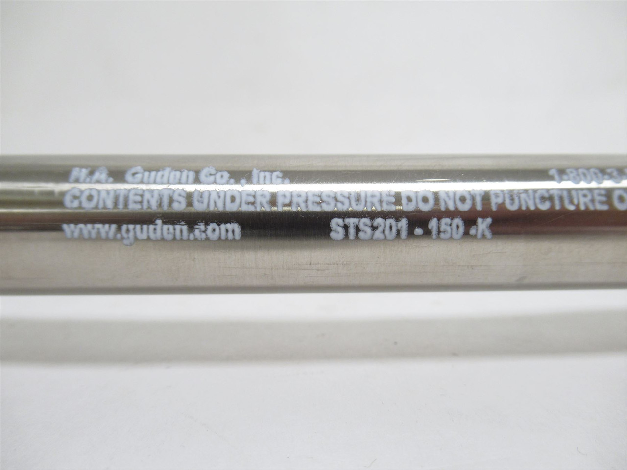 Guden STS201-150-K; Gas Shock Absorber; SS; 8"Stroke; 150lbs Guden STS201-150-K; Gas Shock Absorber; SS; 8"Stroke; 150lbs