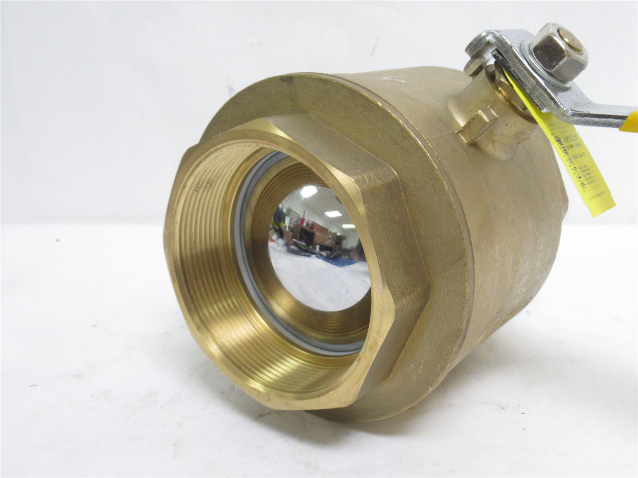 Apollo 94A-10A-01; NON-Potable Brass Ball Valve; 4NPT; 250PSI