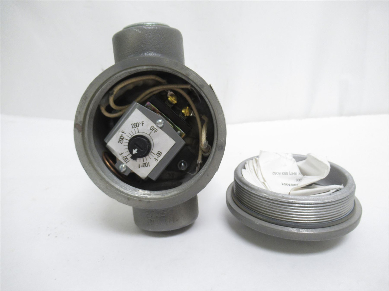 Ogden KF-1T1-0025-M7; Pipe Plug Immersion Heater; 1250W; 120V
