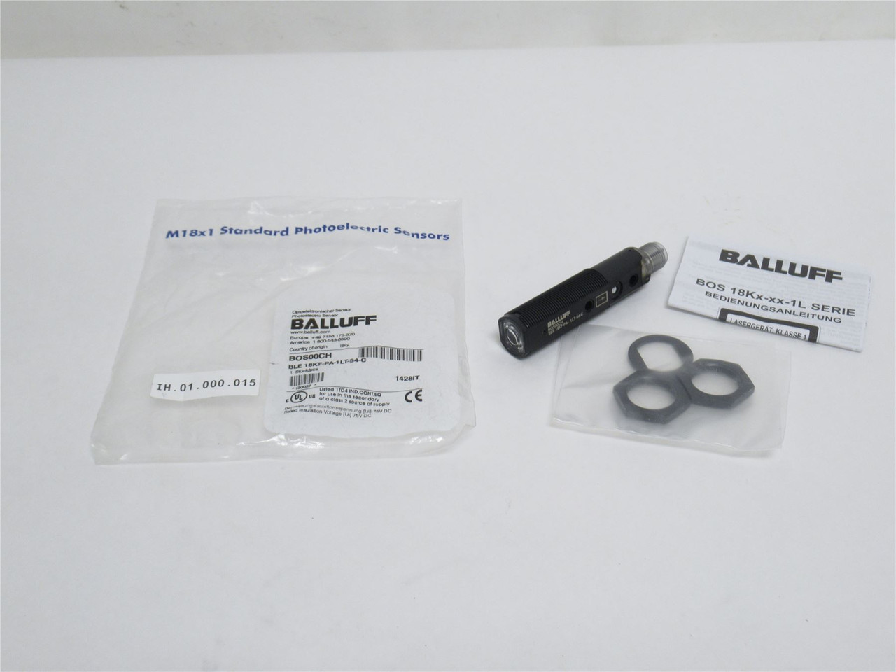 Balluff BOS00CH; Photo Sensor Reciever; 10-30VDC