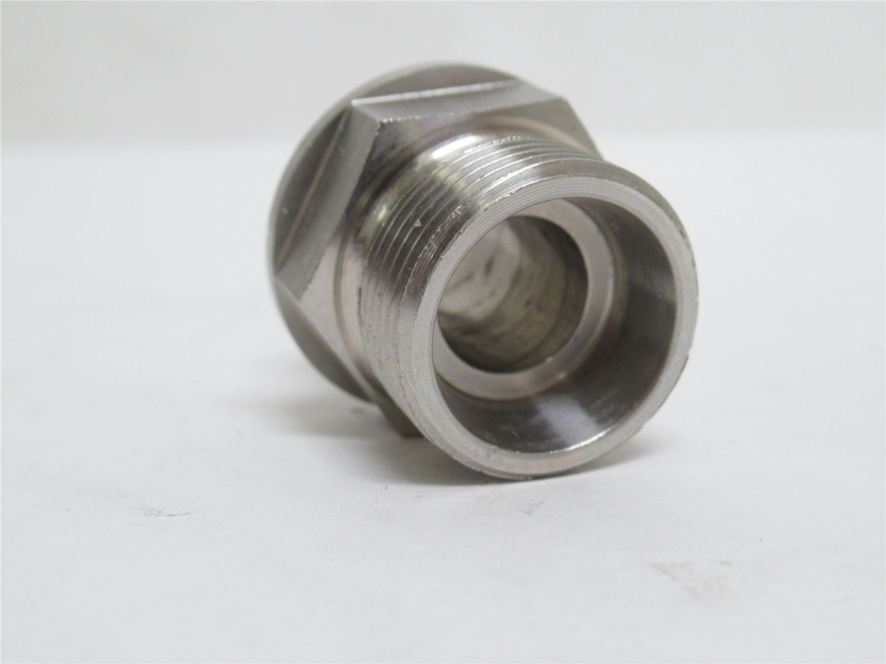 Scan American 931920; Flanged Connector; SS; 0.7 x 0.86"OD