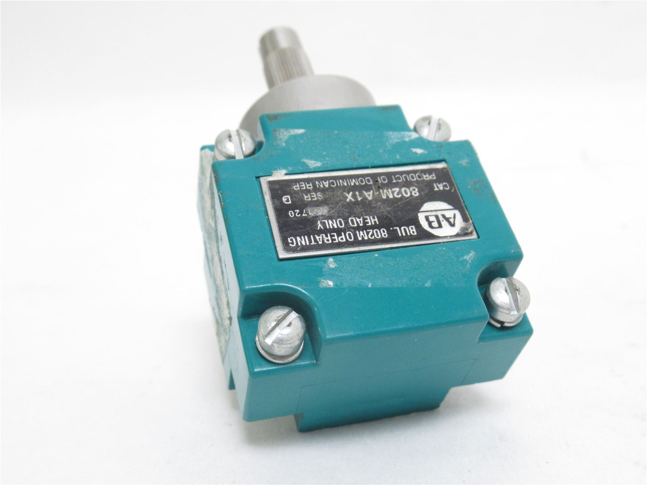 Allen-Bradley 802M-A1X; Limit Switch; Head Only