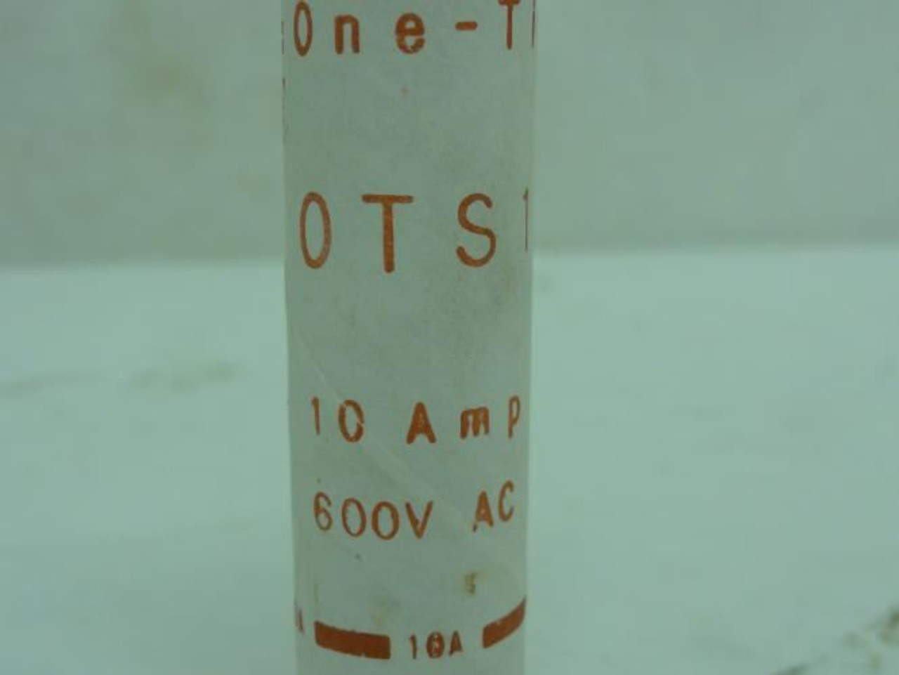 Gould OT10; Class K5 One Time Fuse; 10A; 600VAC