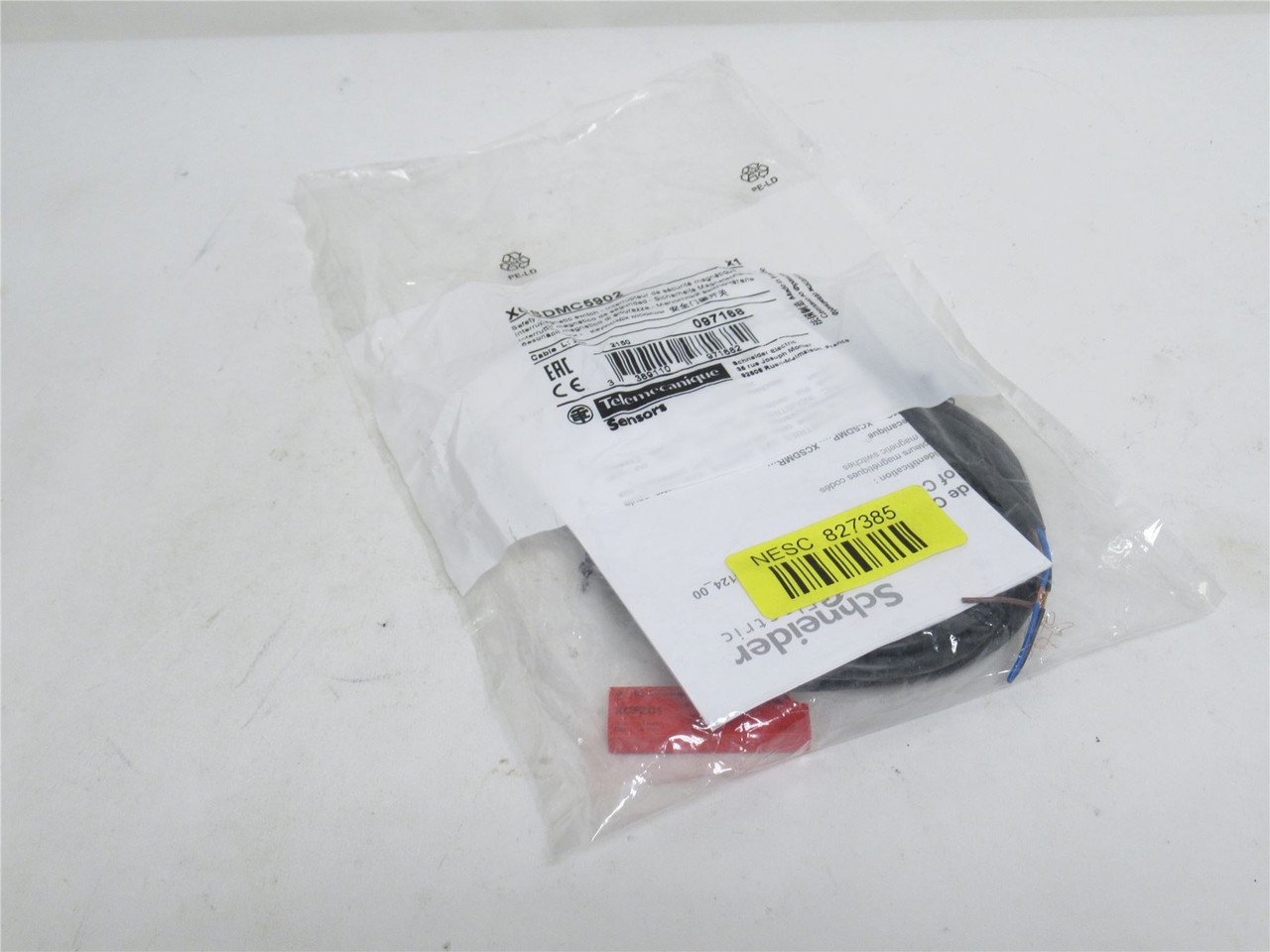 Telemecanique XCSDMC5902; Coded Magnetic Switch; 2m; 1NC; 1NO
