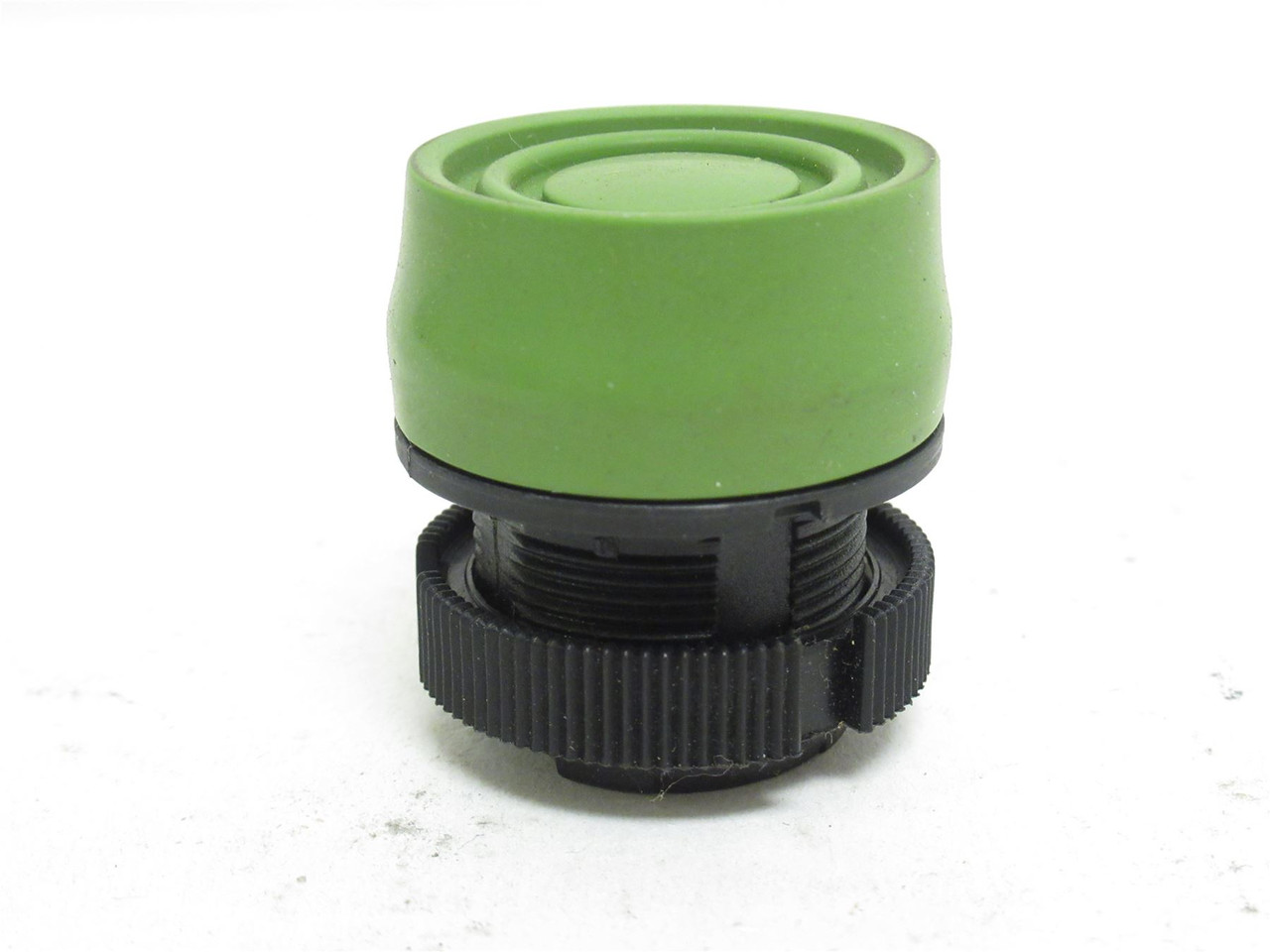 Telemecanique ZA2BP3; Booted Green Pushbutton Head; 22mm