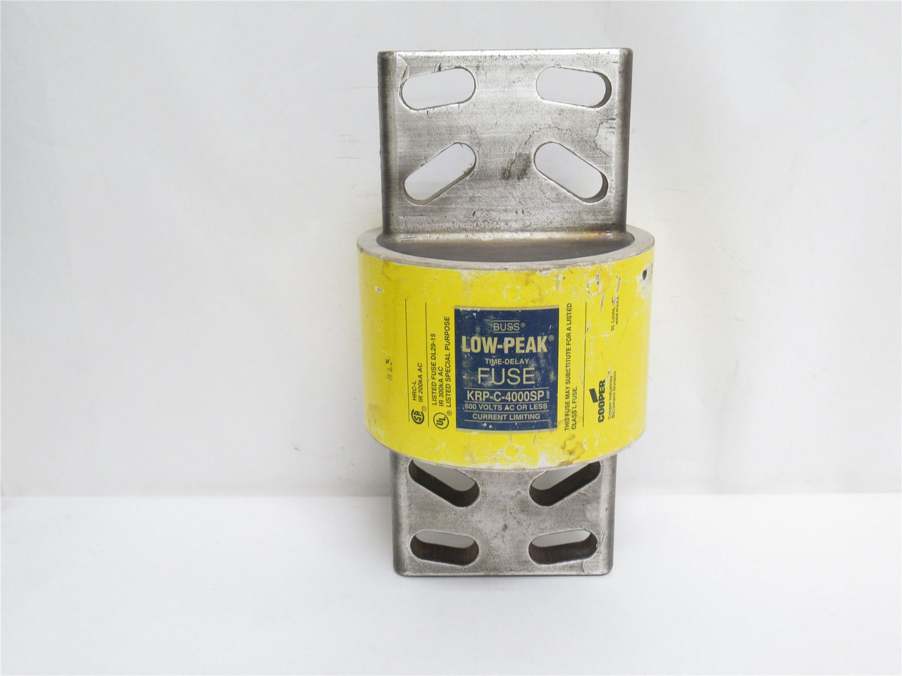 Bussmann KRP-C-4000SP; Dual Element Time Delay Fuse; 4000A; 600VAC