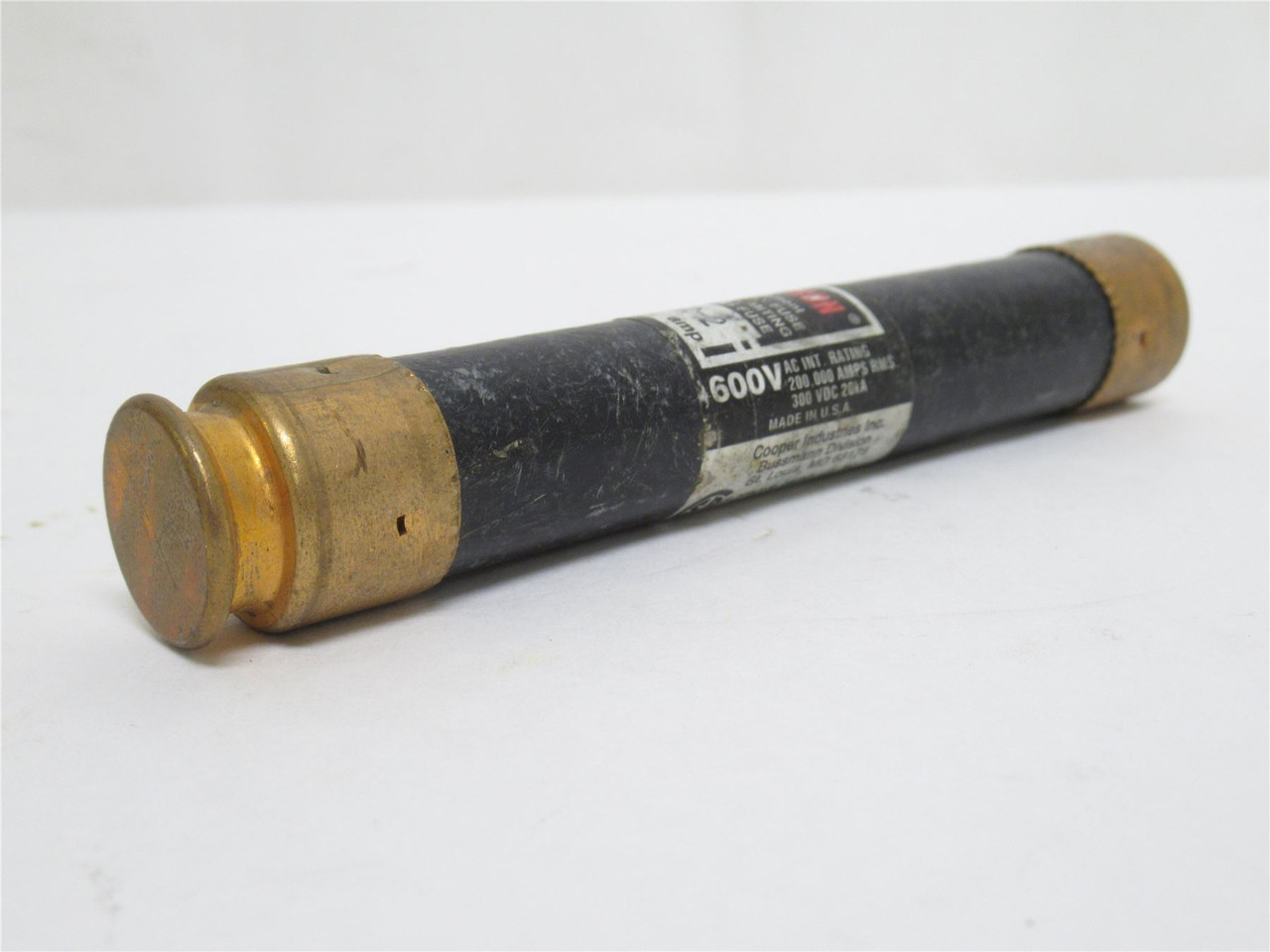 Cooper FRS-R-2; Time Delay Fuse; 2A; 600VAC; Class: RK5