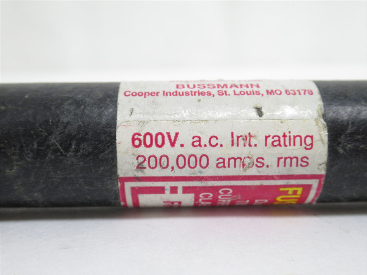 Bussmann FRS-R-3; Time Delay Fuse; 3A; 600VAC; Class: RK5