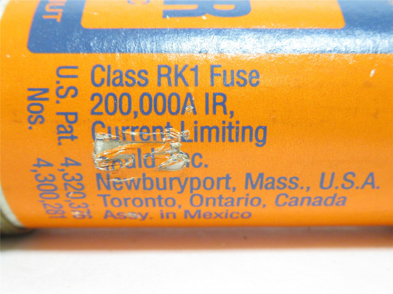 Gould A2D110R; Time Delay Fuse; 110A; 250VAC/DC