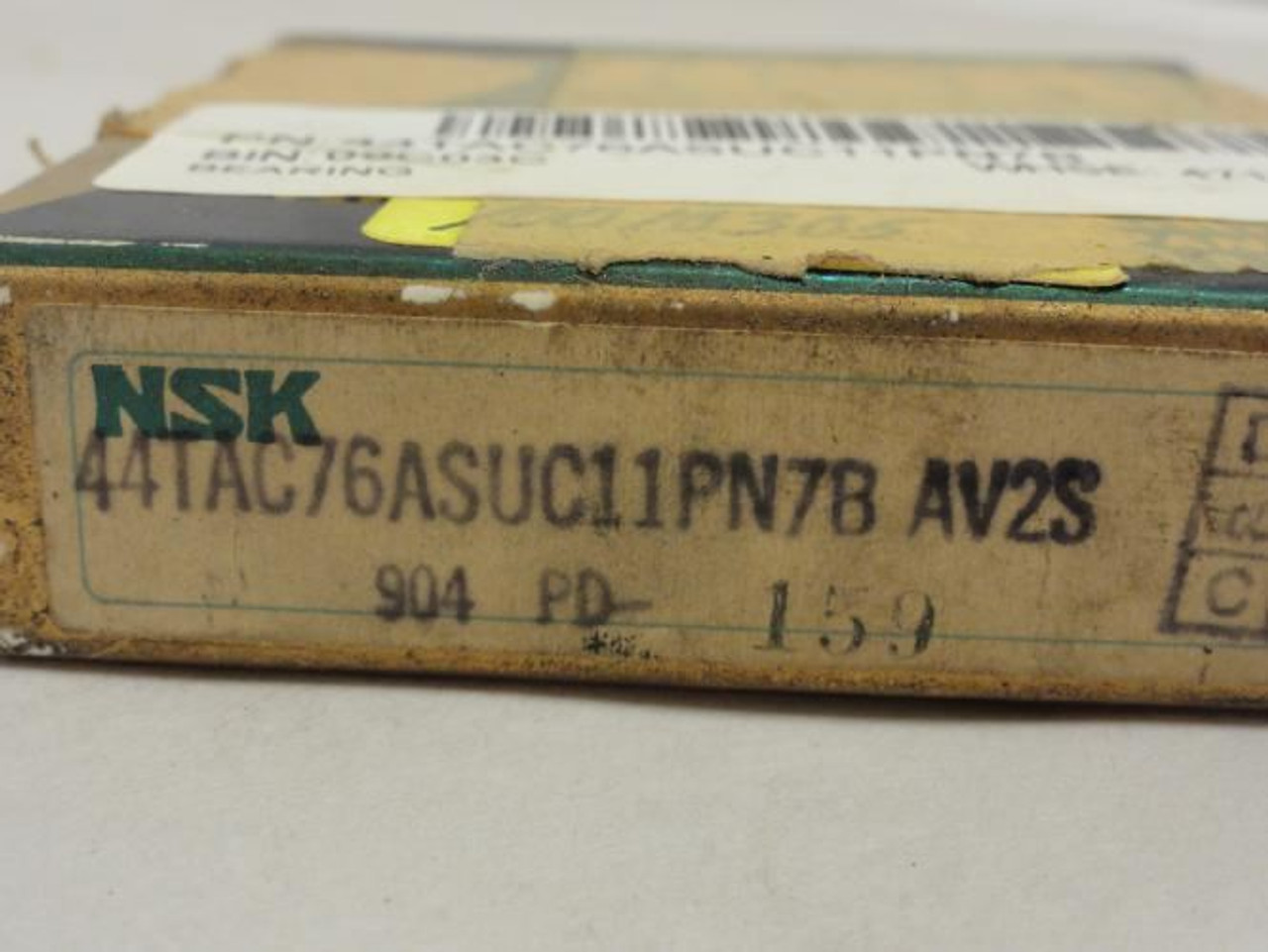 NSK 44TAC76A; Angular Contact Ball Bearing 1-3/4"ID X 3" OD