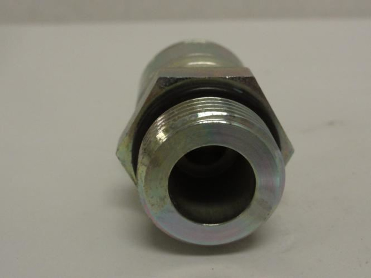 Eaton 1AA12MB8; Crimp Fitting; 1/2" Hose x 3/4 Male BOSS