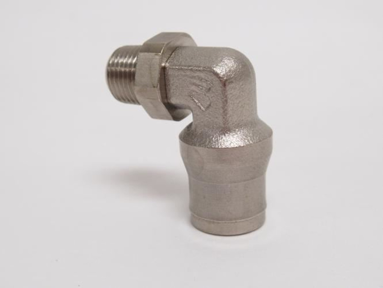 Legris 624423; Male Swivel Elbow; 90 Deg; 8mm x 1/8BSPT