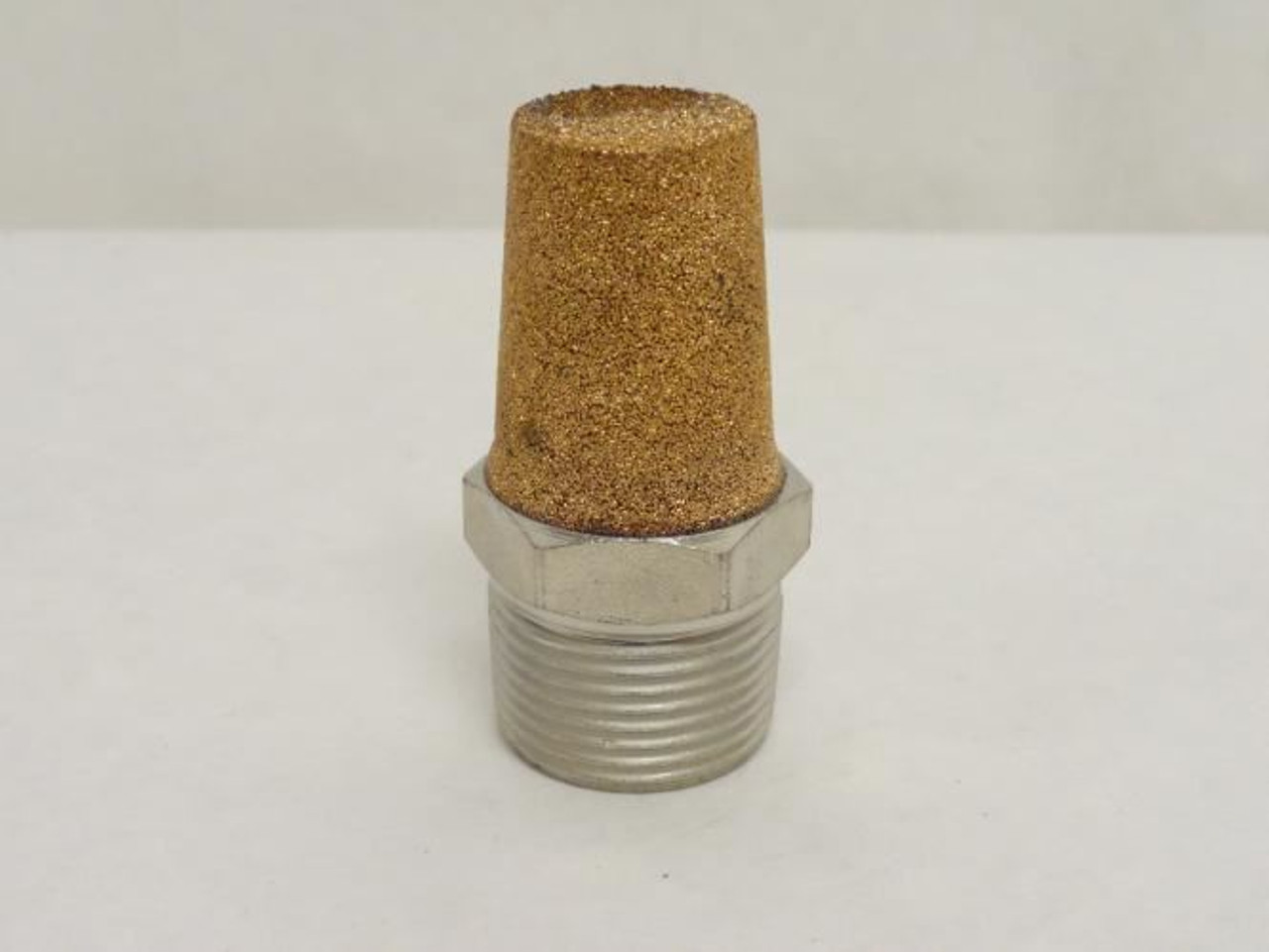 Speedaire 6F600; Pneumatic Muffler; 3/4 MNPT; Bronze Element