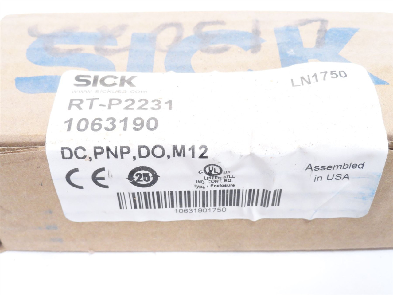 Sick RT-P2231; Photo Sensor 1063190; 10-30VDC; 100mA; 4-Pin