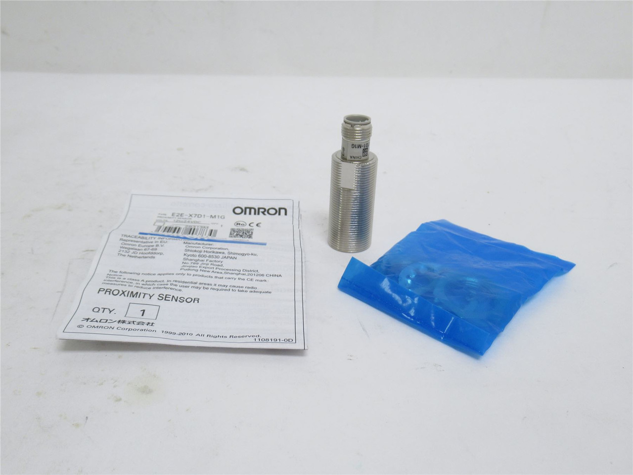 Omron E2E-X7D1-M1G; Inductive Proximity Sensor; 12-24VDC