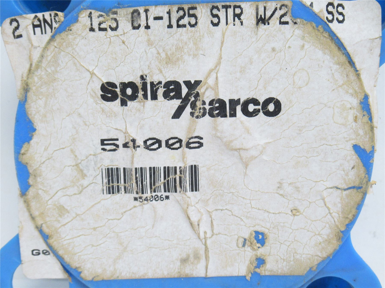 Spirax-Sarco 54006; Wye Strainer; 2" Ports; #20 SS-304 Mesh