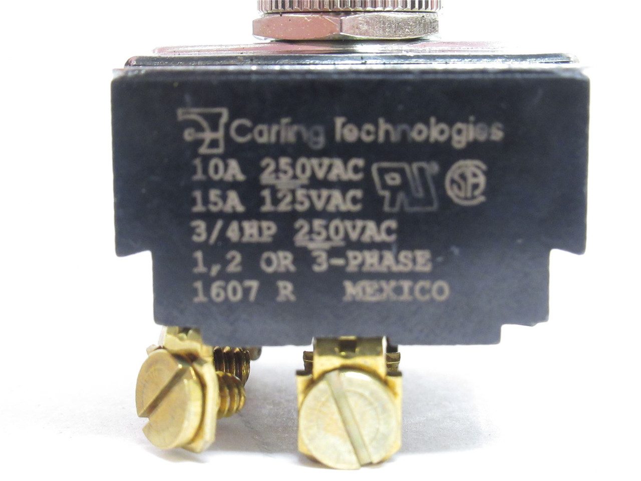 Selecta SS219S-BG; On/Off Toggle Switch; Bat Handle 15A; 125V