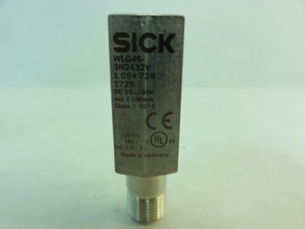 Sick WLG4S-3N2432V; Photoelectric Sensor; 10-30VDC; 100mA