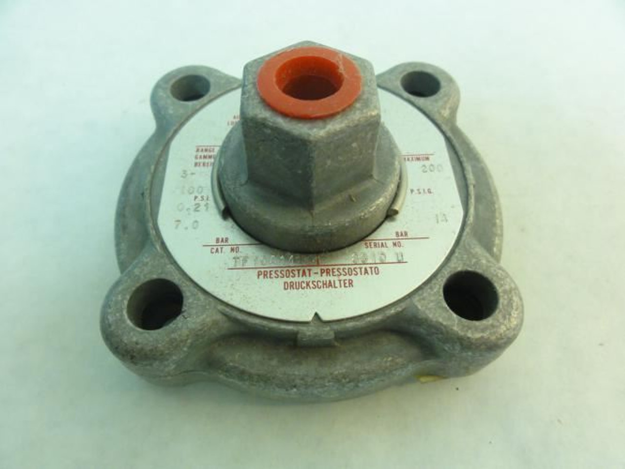Asco TF10A11; Pressure Switch; 3-100PSI; 0.21-7.0PSI