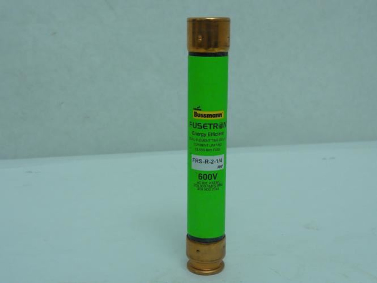 Bussmann FRS-R-2-1/4; Lot-3 Time Delay Fuse; 2-1/4A; 600VAC