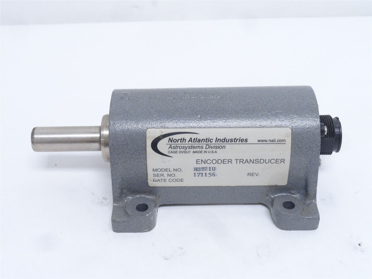 Astrosystems HST21U; Encoder Transducer Shaft 5/8"OD