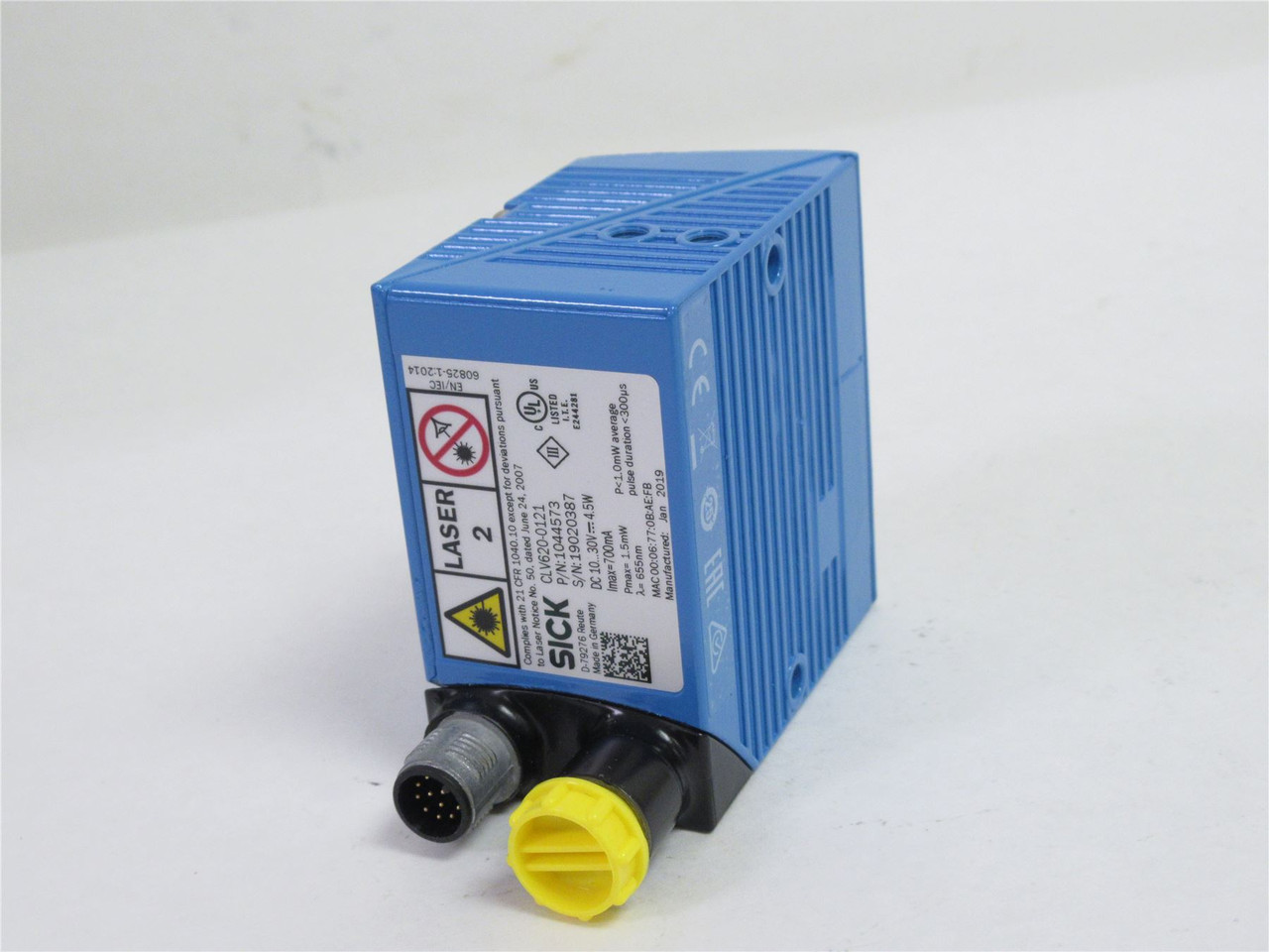 SICK CLV620-0121; Fixed Mount Bar Code Scanner 1044573;10-30V