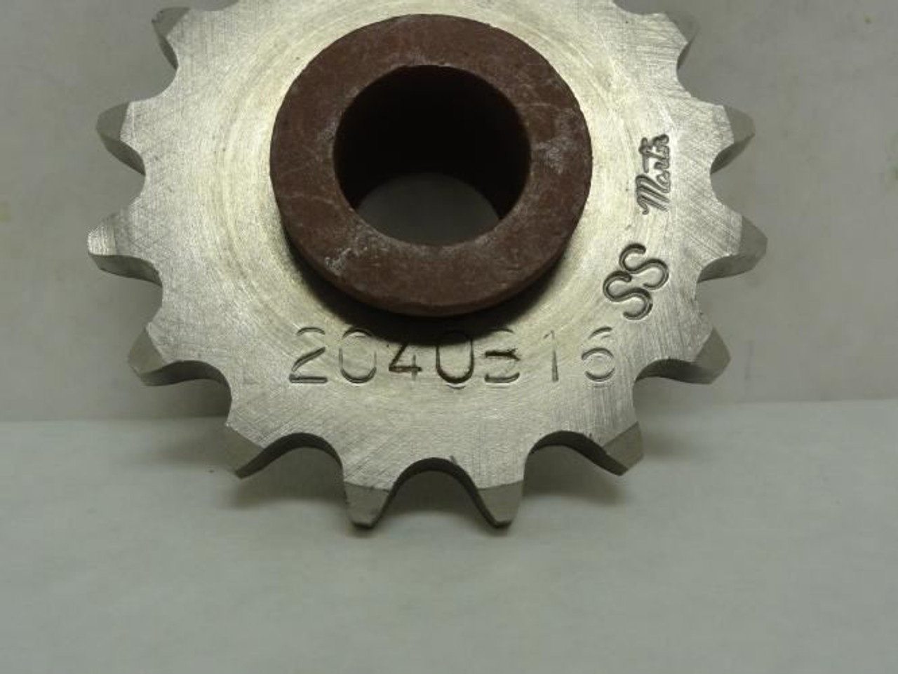 Martin 2040B16SS-3/4; Idler Sprocket # 40 16T 3/4"ID