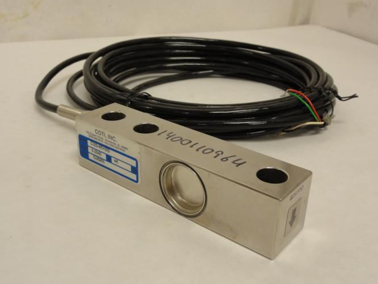 Coti Cl23-4KHSS; Single Ended Beam Load Cell; SS; 4K Capacity