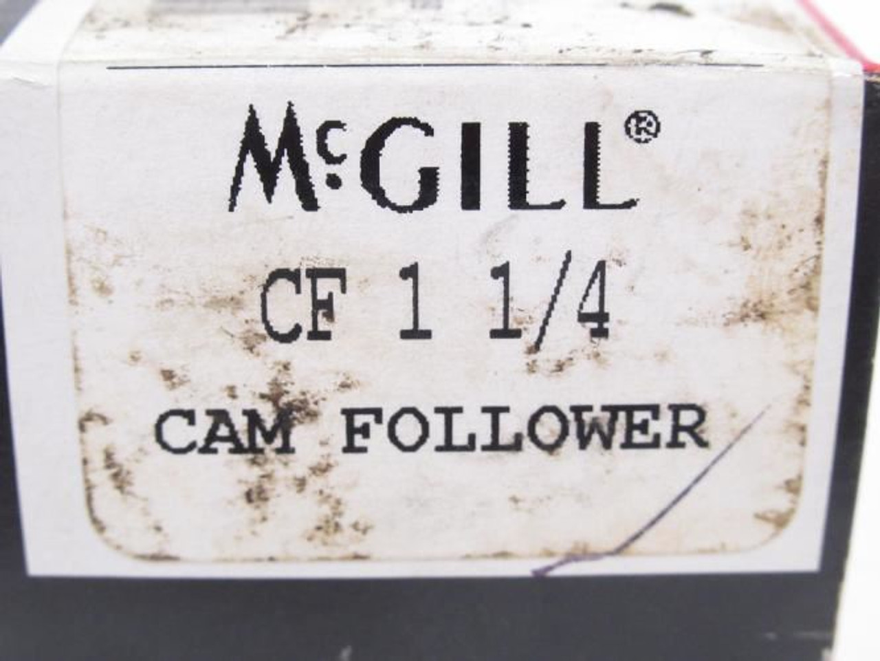 McGill CF 1-1/4; Flat Cam Follower; 1-1/4" Roller OD