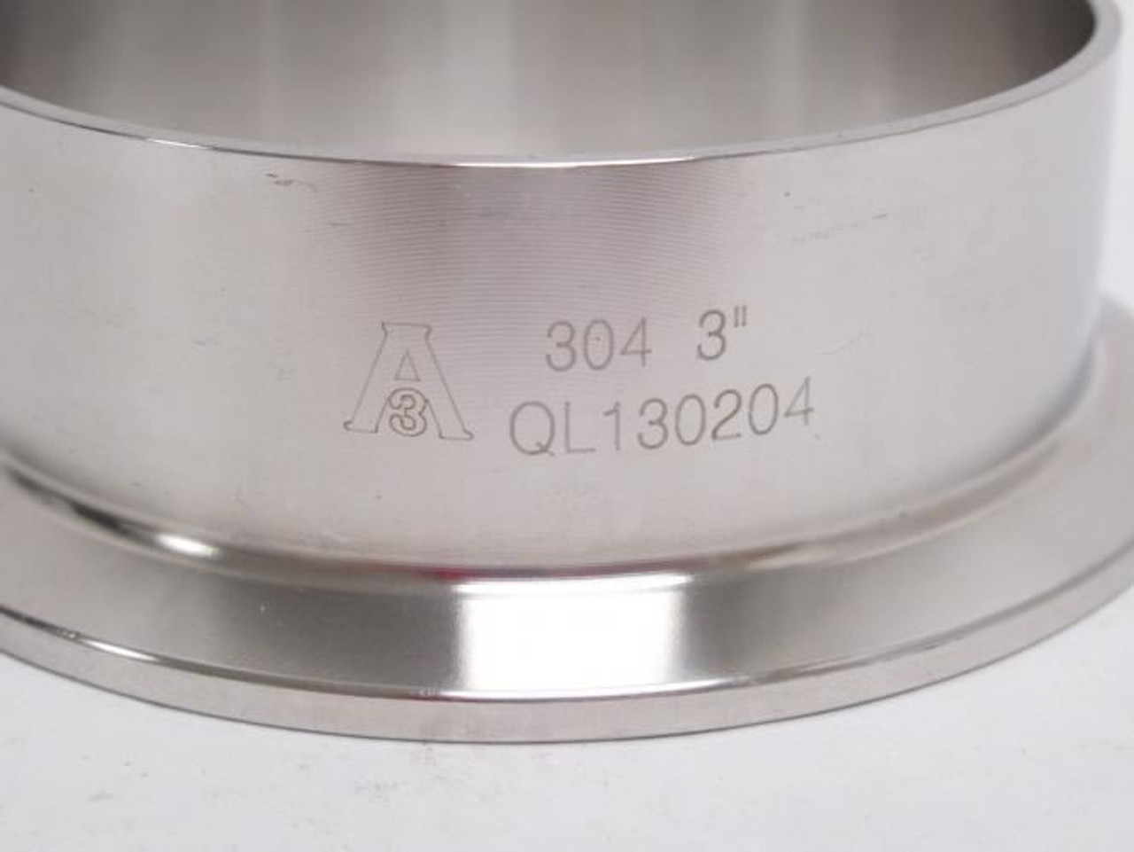 Industry-Std 11L907; Short Ferrule; Size 3"; SS-304