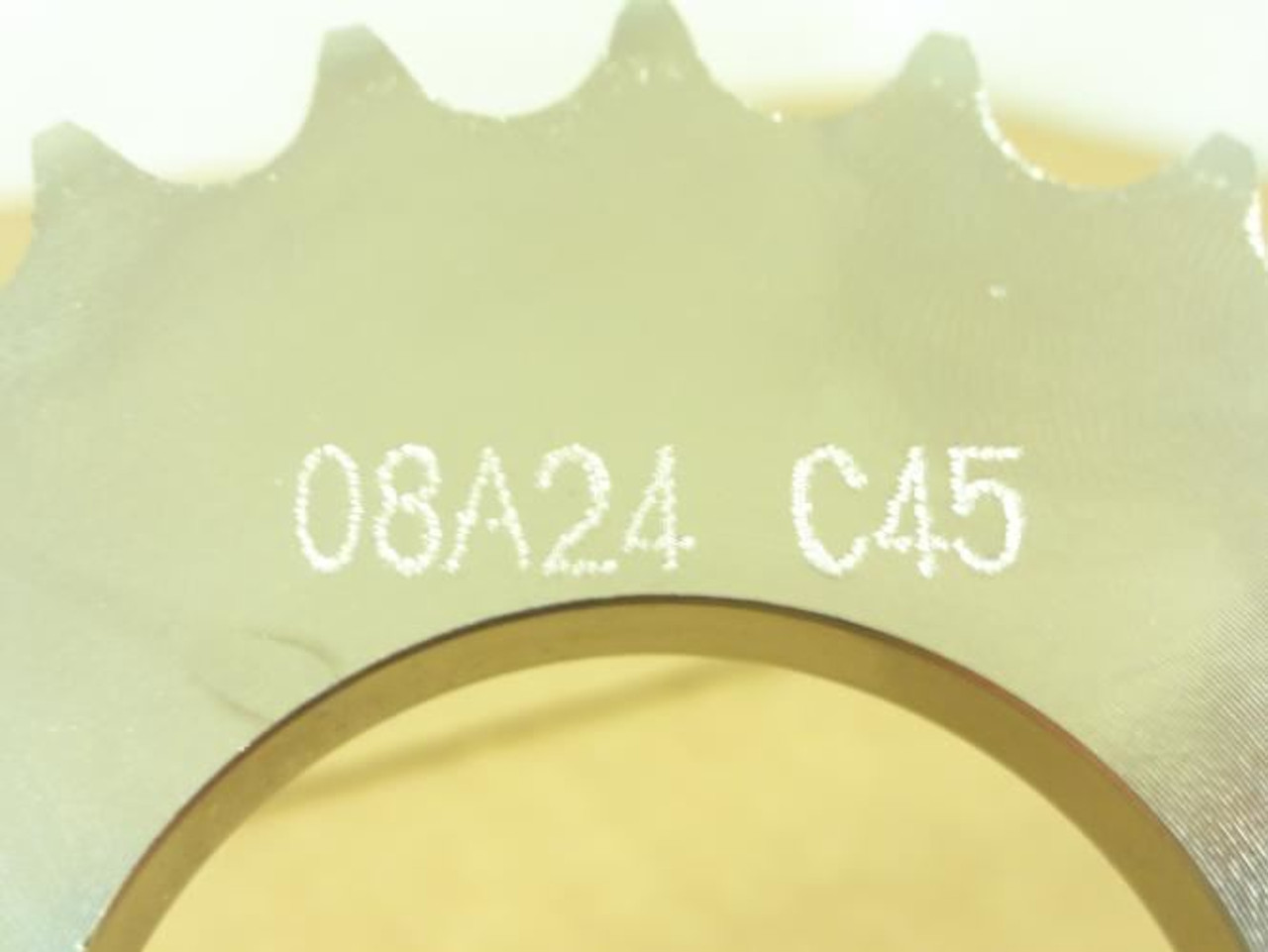 MFG- 08A24-C45; Chain Sprocket; Size 08A; 24Teeth