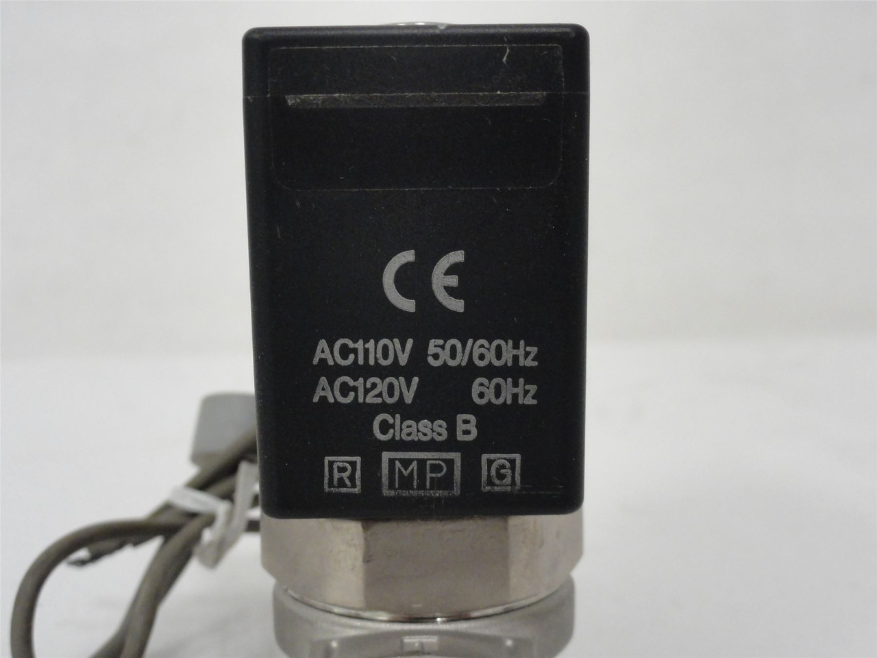 SMC MDL-UNKN; Soleniod Valve; 120VAC; 1/4" NPT