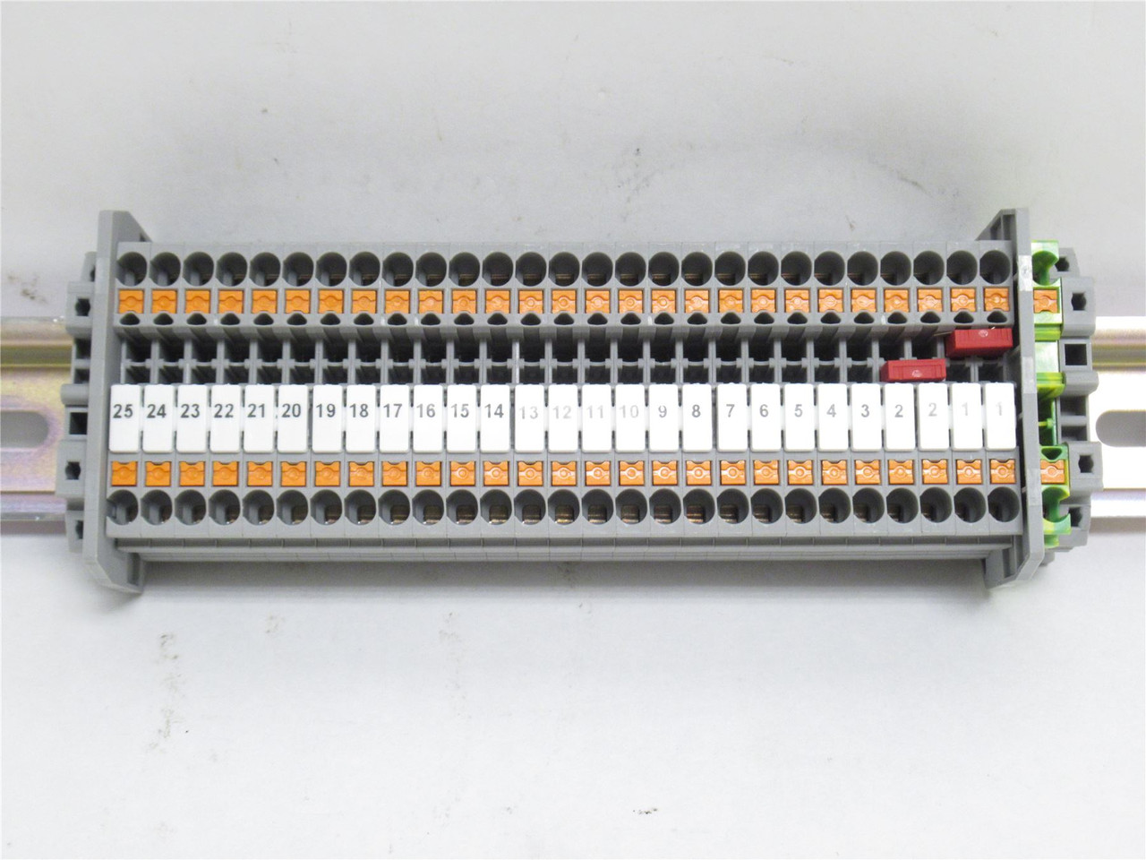 Phoenix PT 2.5; Lot-27: Terminal Block Connectors W/DIN Rail