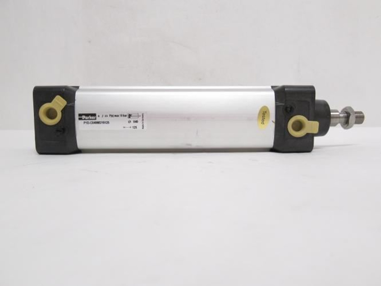 Parker P1D-C040MSY0125; Air Cylinder; 40mmID x 125mm Stroke